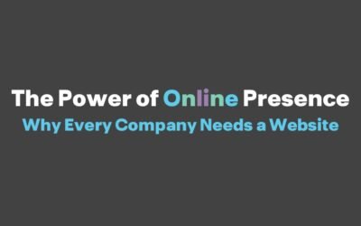 The Power of Online Presence: Why Every Company Needs a Website