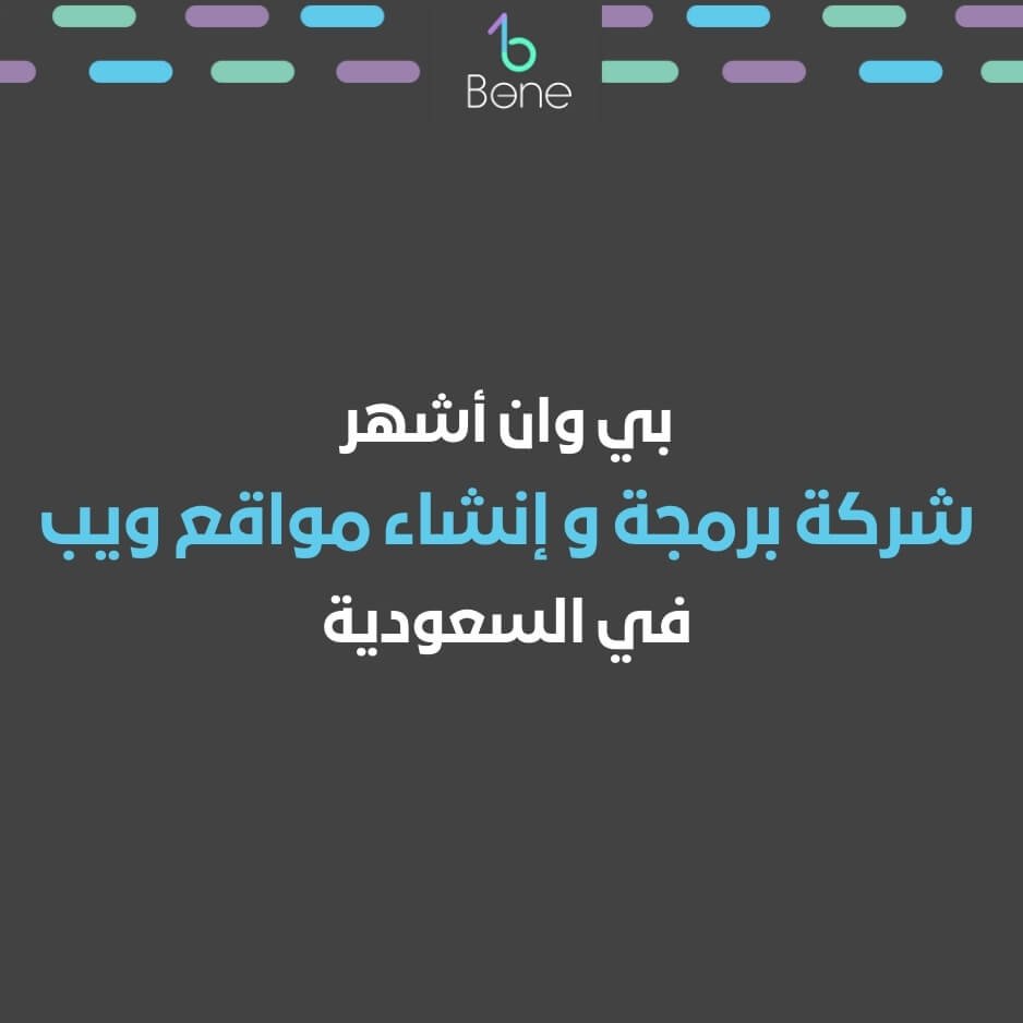 شركة برمجة و إنشاء مواقع ويب بي وان أشهر شركة انشاء مواقع