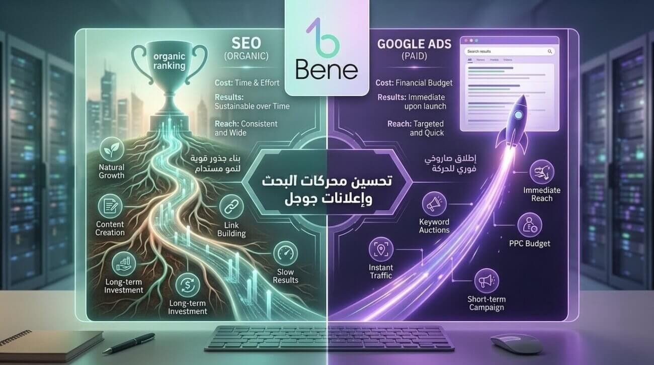 SEO أم الإعلانات الممولة في مصر والخليج