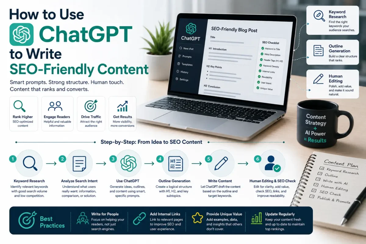 How to Use ChatGPT to Write SEO-Friendly Content