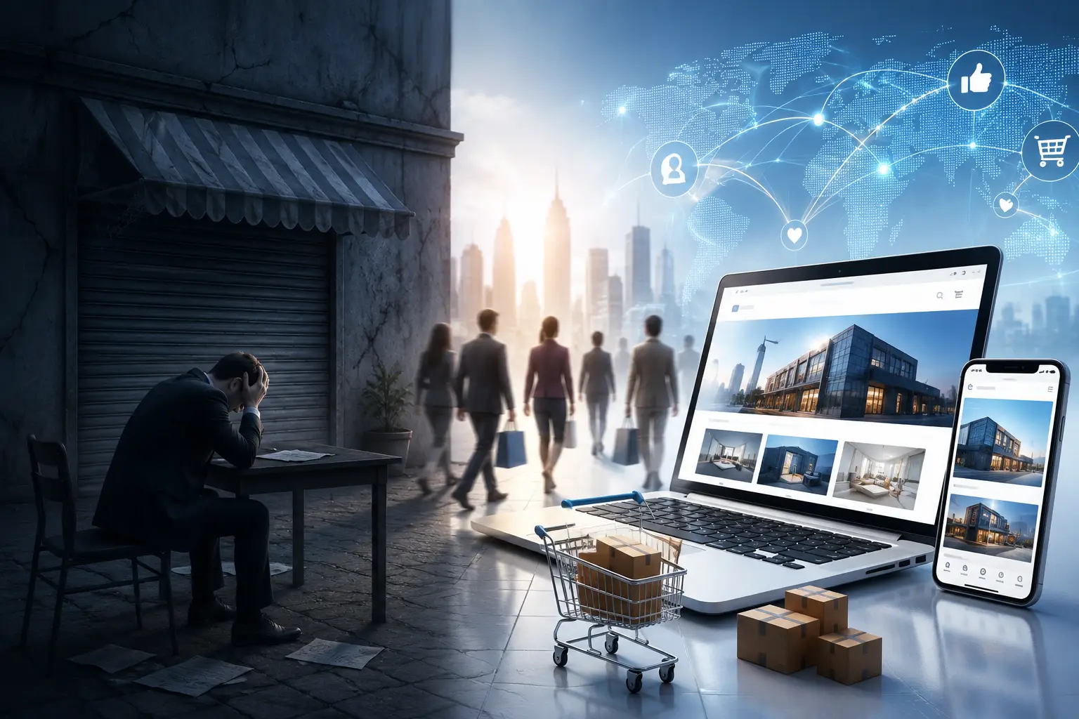 لماذا الشركات التي لا تمتلك موقعًا إلكترونيًا تخسر السوق