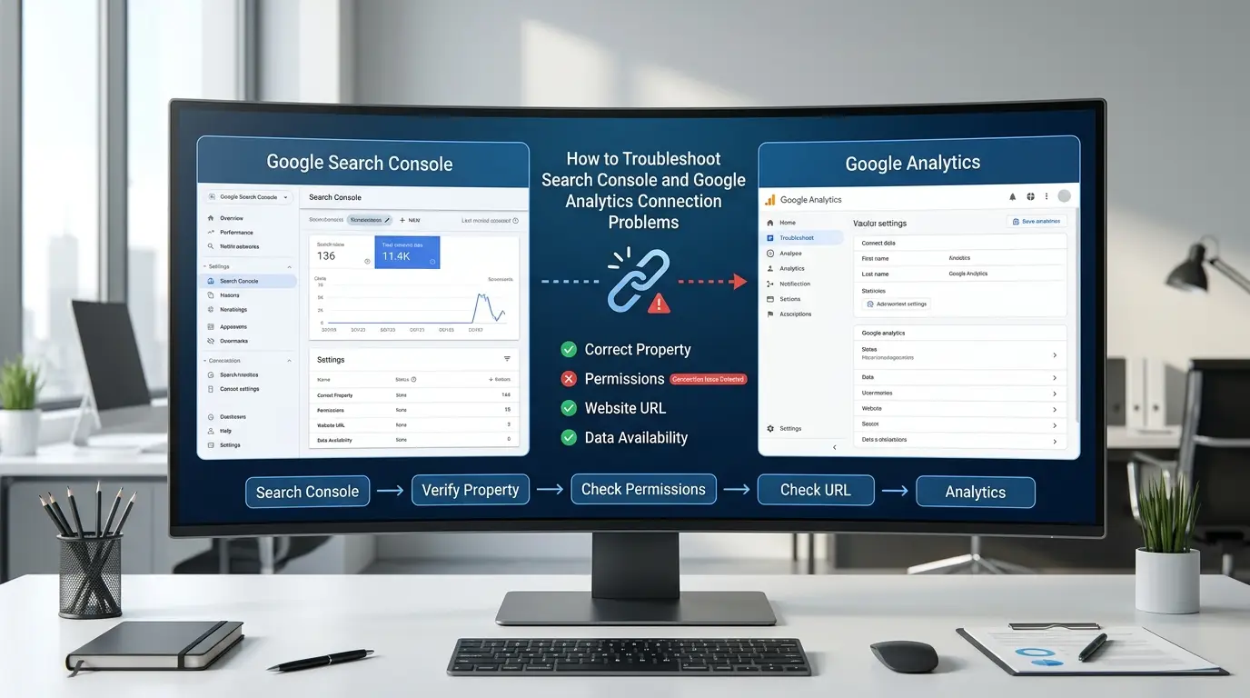How to Troubleshoot Search Console and Google Analytics Connection Problems