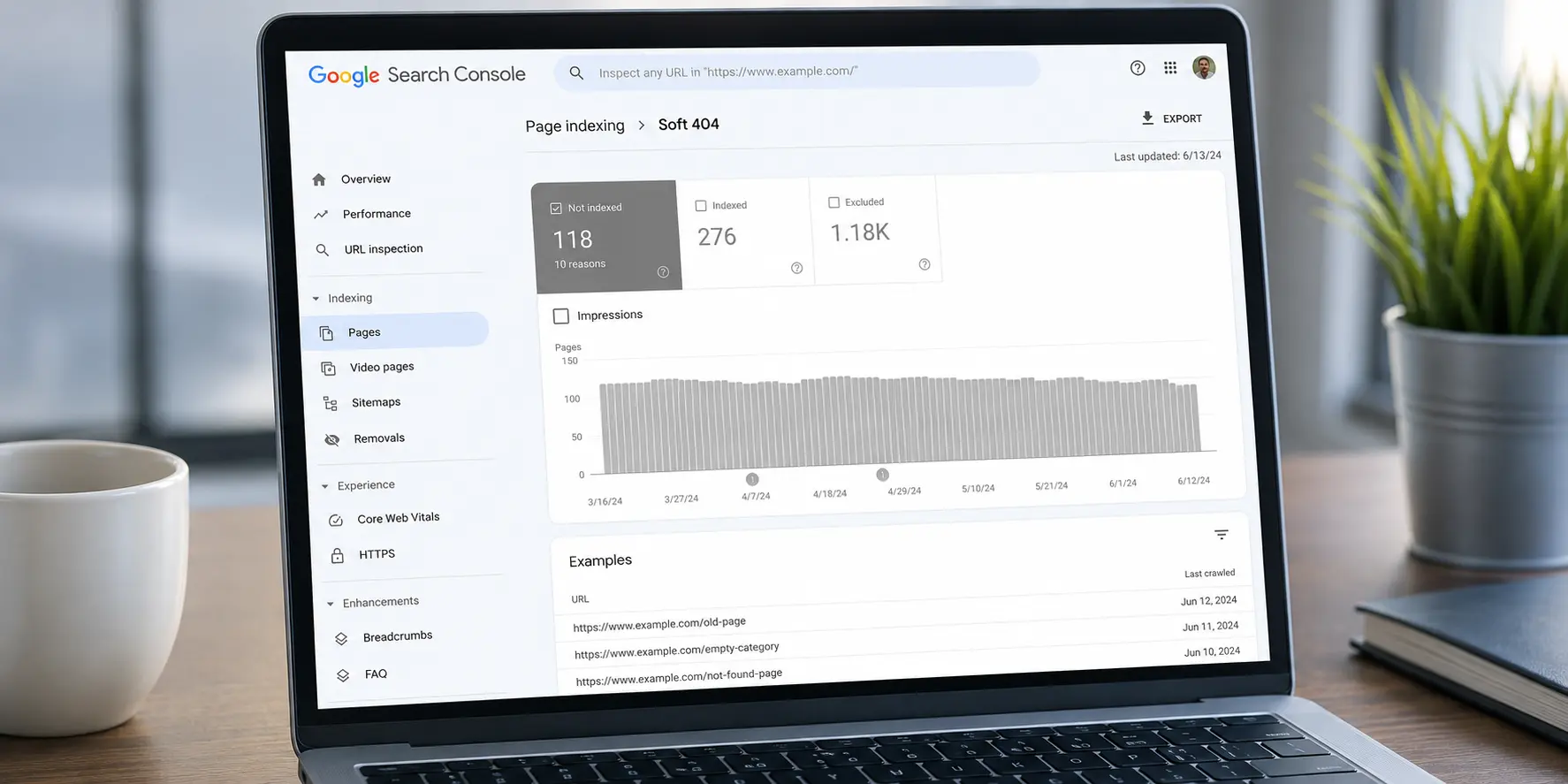 how to fix soft 404 google search console